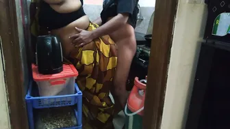 Fucking Indian Aunty In The Kitchen While She Was Preparing
