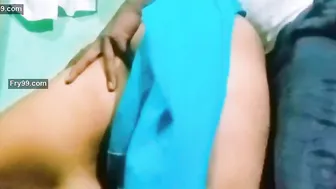 Indian Aunty Giving Sloppy Blowjob To Her Secret Young Lover