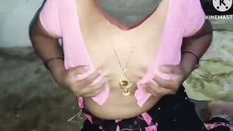 Mature Aunty Revealing Her Big Boobs For Lucky Young Tenant