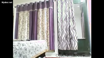 Telugu Aunty Changing Dress Caught By Her Stepson On Hidden Cam