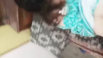 Doggy Style Fucking Aunty While She Tries Stopping Me Recording