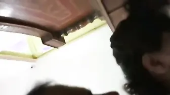 Doggy Style Fucking Aunty While She Tries Stopping Me Recording