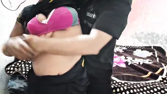 Indian Wife Getting Pounded Wearing Nothing But Black Saree