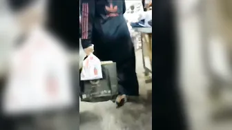 Curvy Aunty Twerking Her Thick Ass Wearing Traditional Dress