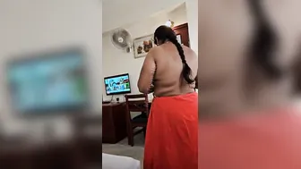 Tamil Aunty Changing Dress Caught Naked Talking Dirty In Hotel