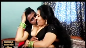 Squeezing My Telugu Aunty's Heavy Boobs Till She Screams Loud