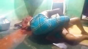 Village Aunty Seducing Young Boy In Her Empty House After Dark