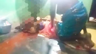 Village Aunty Seducing Young Boy In Her Empty House After Dark
