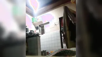 Catching My Mature Aunty Changing Clothes In Her Bedroom Alone