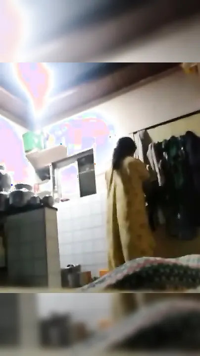 Catching My Mature Aunty Changing Clothes In Her Bedroom Alone