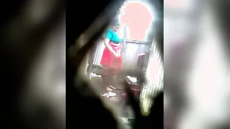 Spying On Next Door Married Aunty Taking Hot Shower Again