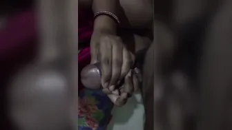 My Desi Aunty Stroking And Sucking Me Dry In Her Bedroom