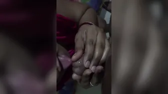 My Desi Aunty Stroking And Sucking Me Dry In Her Bedroom