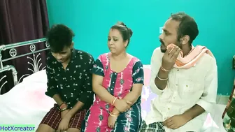 Sharing My Milf Aunty With Friend In Wild Threesome At My Home