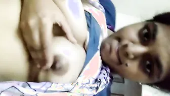 Baroda Aunty Spreading Legs Wide Open Waiting In Bed For Me