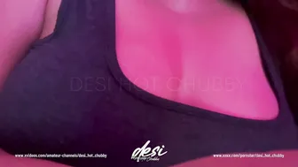 Married Aunty Showing Her Natural Tits And Hairy Pussy At Home