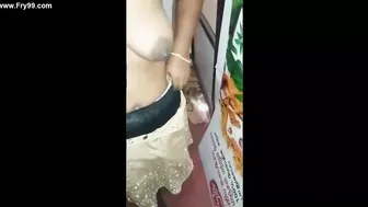 Cheating Wife Sneaking To Shop Owner For Quick Fuck During Day