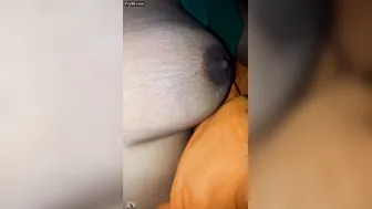 Village Married Woman Showing Off Her Massive Natural Boobs Today