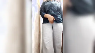 Young Desi Aunty Touching Herself Alone In Her Room Moaning Loud