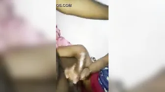 Horny Sister-In-Law Giving Me Sloppy Blowjob On Camera