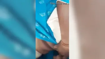 Married Woman Flashing Her Big Tits Inside The Car