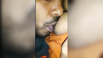 Milf Letting Her Neighbor Suck On Her Huge Tits