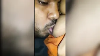 Milf Letting Her Neighbor Suck On Her Huge Tits