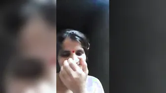 Indian Milf Taking Nude Selfies In The Bathroom Alone