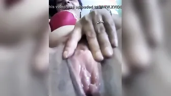 Mature Slut Spreading Pink Pussy Showing Everything