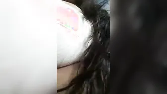 Busty GF Spreading Her Pussy Wide Open