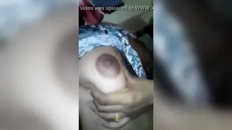 Busty Gf Showing Off Her Big Tits In Selfie Video