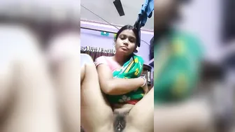 Wife Spreading Her Pussy Wide Open For The Camera