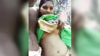 Horny Couple Fucking Outdoors In The Woods