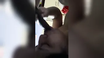 Her Pussy Swallowing His Throbbing Cock Deep