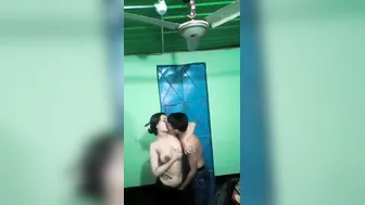 Horny Bangladeshi Lovers Homemade Sex Tape Leaked Online