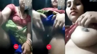 Indian Housewife Fucking Her Boyfriend On Video Chat