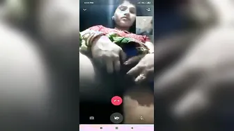 Indian Housewife Fucking Her Boyfriend On Video Chat