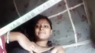 Cheating Bengali Wife Having Video Call Sex With Lover