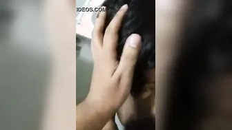 Sexy Sister-In-Law Giving Sloppy Blowjob At My Place