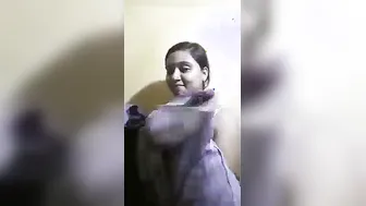 Curvy Wife Filming Herself Naked In Steamy Bathtub