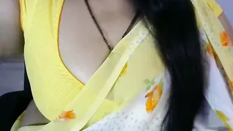 Busty Aunty Teasing With Her Massive Tits For My Cock