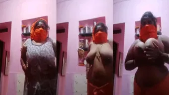 Busty Milf Having Phone Sex With Young Stud At Home