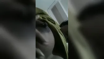 Amateur Milf Squeezing Her Milky Boobs On Selfie Cam