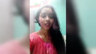 Big Titted Indian Slut Stripping Completely Naked