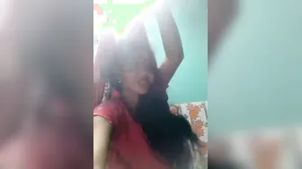 Big Titted Indian Slut Stripping Completely Naked