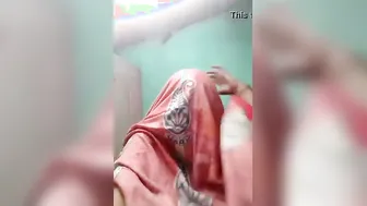 Big Titted Indian Slut Stripping Completely Naked