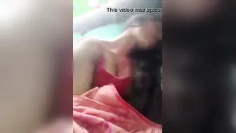 Big Titted Indian Slut Stripping Completely Naked