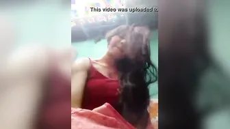 Big Titted Indian Slut Stripping Completely Naked