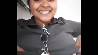 Desi GF Exposing Her Massive Boobs In Selfie Video
