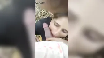 Village Girl Moaning Loud While Blowing Him With Dirty Hindi Talk